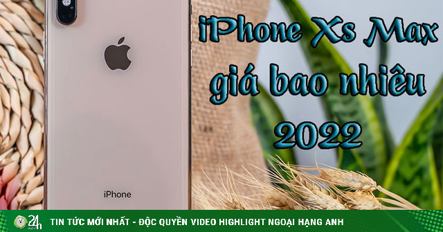 Giá iPhone XS max cập nhật tháng 04/2022, giá chỉ từ 10 triệu đồng