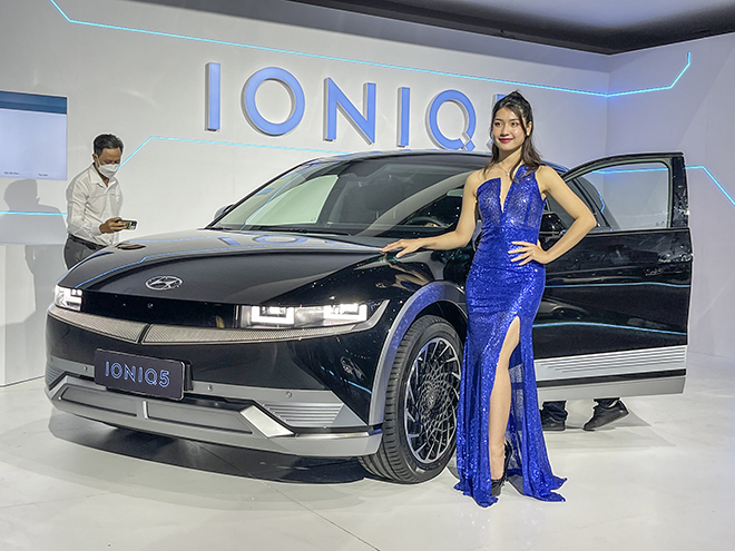 Ioniq 5 xe điện gầm cao đầu tiên của Hyundai ra mắt thị trường VIệt - 1