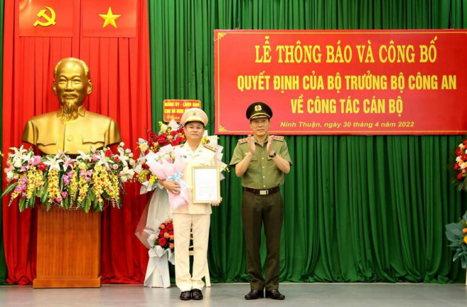 Khánh Hòa và Ninh Thuận có tân Giám đốc Công an tỉnh - 1