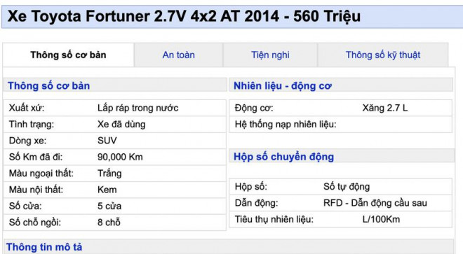 Với chi phí 600 triệu đồng nên mua ô tô cũ 4 chỗ hay 7 chỗ? - 3