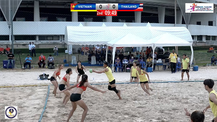 Vietnamese women's handball shocked Thailand: Asian championship, World Cup ticket - 3