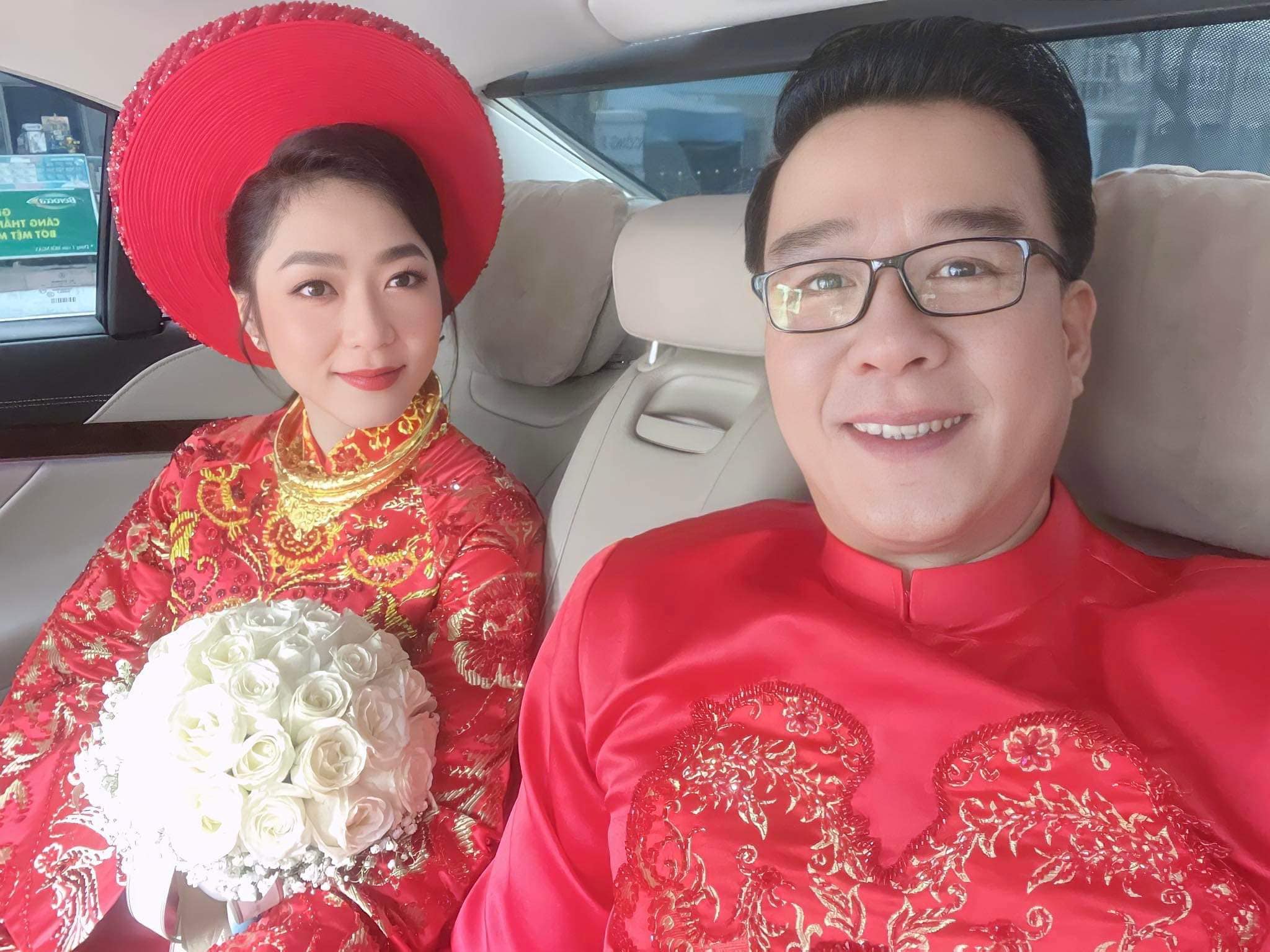 Đám cưới Hà Thanh Xuân và &#34;Vua cá Koi&#34;: Cô dâu, chú rể liên tục rơi nước mắt - 1