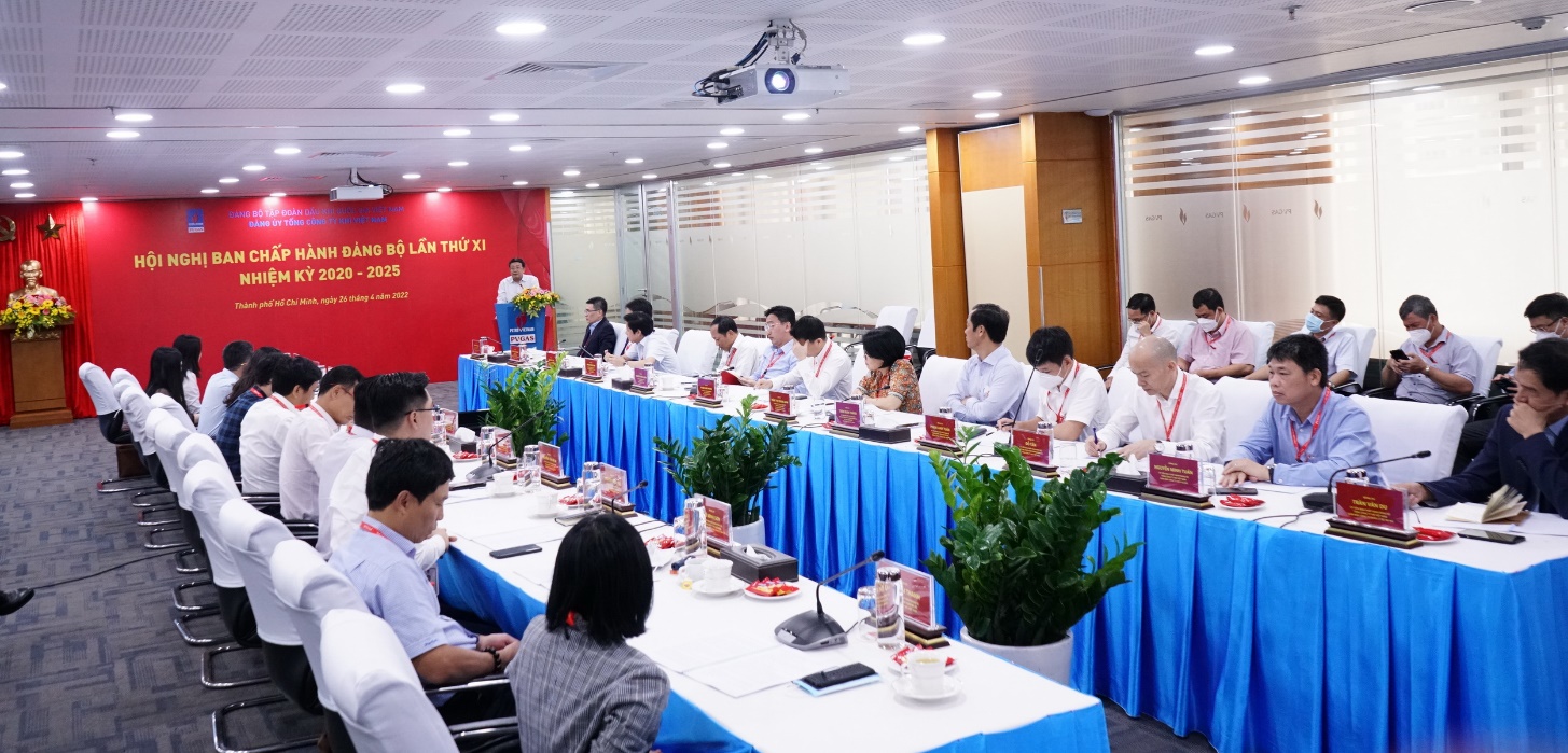 Ban chấp hành đảng bộ Tổng công ty Khí Việt Nam tổ chức Hội nghị lần thứ XI - 1