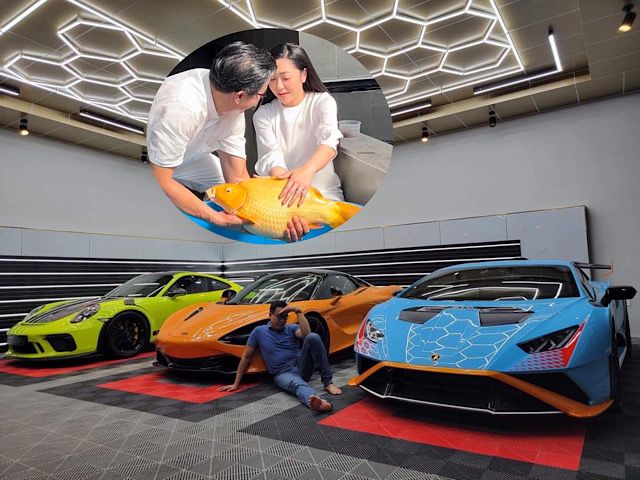 Ông xã “Vua cá Koi” của Hà Thanh Xuân: Đọc 60 bài báo về vợ, sở hữu toàn siêu xe “khủng”