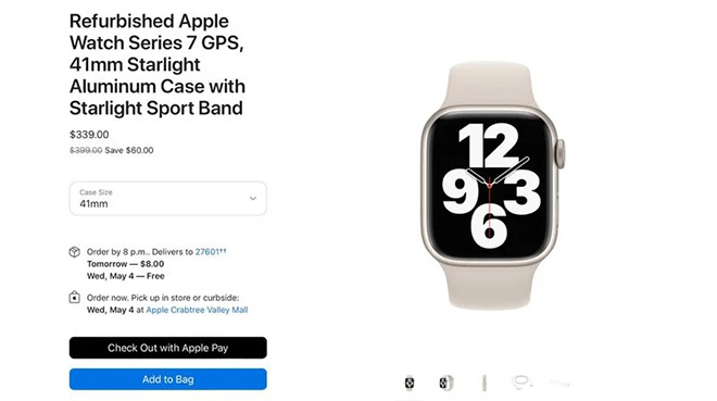 Đã có Apple Watch Series 7 tân trang, giá chỉ hơn 7 triệu - 1