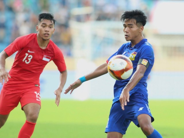 Trực tiếp U23 Singapore - U23 Lào: Vỡ òa bàn gỡ hòa (SEA Games 31) (Hết giờ)