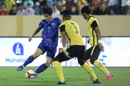 Video bóng đá U23 Thái Lan - U23 Malaysia: Chấn động bảng B, vỡ òa phút 90+4 (SEA Games 31)