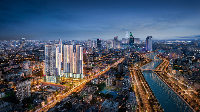 The Grand Manhattan (Quận 1, Sài Gòn), sức hút mạnh 2 đầu cầu Nam - Bắc - 1