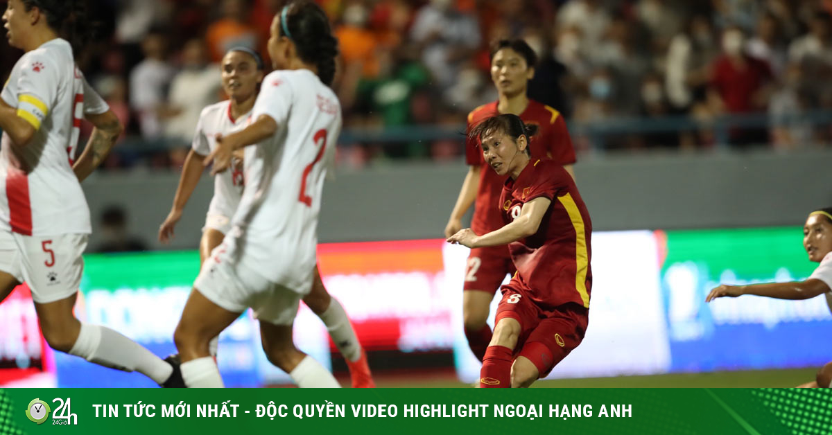 Trực tiếp bóng đá ĐT nữ Việt Nam - Philippines: 2 đội dự World …