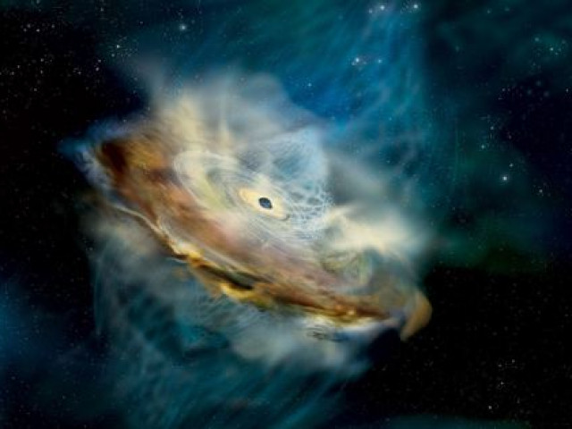 Vũ trụ ”nghiêng ngả” vì lỗ đen quái vật bất ngờ lật ngược