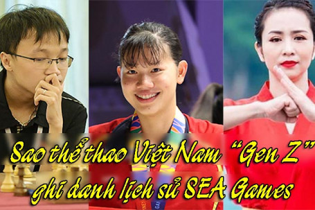 Sao thể thao Việt Nam “Gen Z” ghi danh lịch sử SEA Games