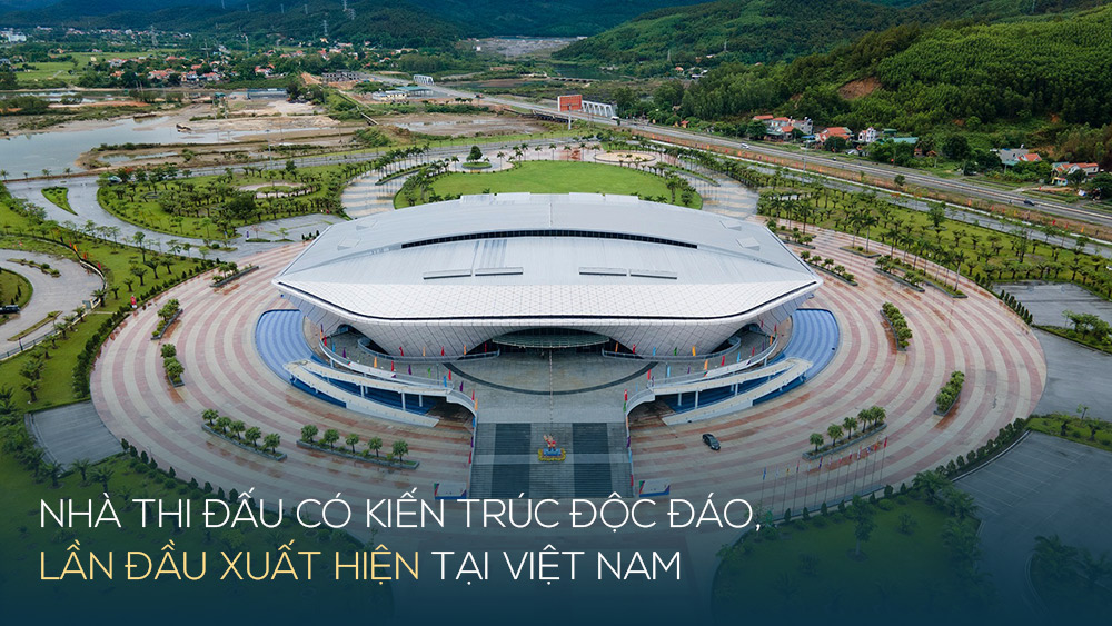 Chiêm ngưỡng nhà thi đấu có kiến trúc “độc”, đẹp bậc nhất SEA Games 31 - 2