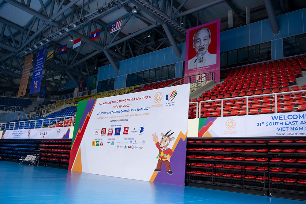 Chiêm ngưỡng nhà thi đấu có kiến trúc “độc”, đẹp bậc nhất SEA Games 31 - 5