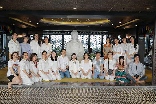 Vashna Thiên Kim đem văn hóa Nepal và Nhật Bản vào sự kiện Thiền trà kết nối tại Hà Nội - 1