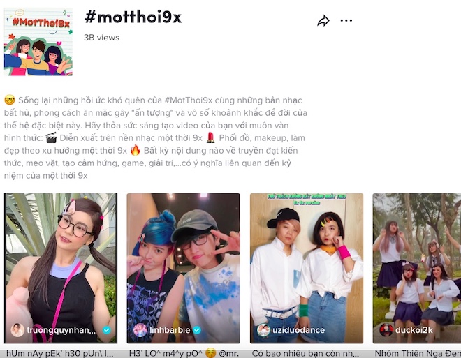 Top 3 trào lưu &#34;hot&#34; nhất TikTok tháng qua: Cao nhất hơn 35 tỉ lượt xem - 1