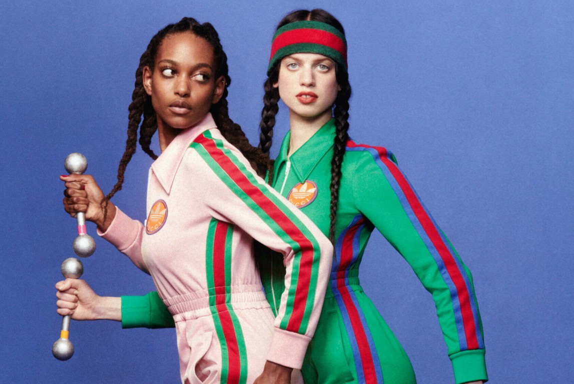 Adidas và Gucci kết hợp cho bộ sưu tập thể thao sang trọng