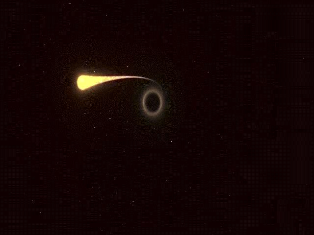 Video: Hiếm thấy khoảnh khắc hố đen khổng lồ nuốt chửng ngôi sao nặng như Mặt trời