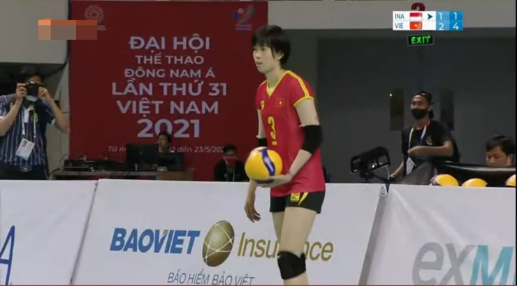Thanh Thuy 1m93 shines, Vietnam women's volleyball team makes an impressive debut at SEA Games 31 - 3