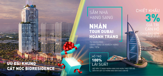 Tòa 50 tầng của Dự án BID Residence cất nóc với loạt ưu đãi đặc biệt - 2