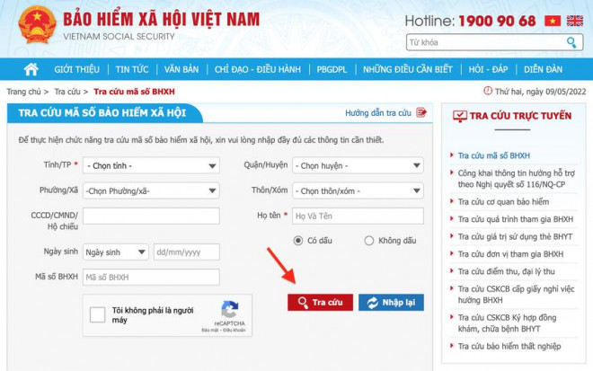 Hướng dẫn tra cứu số sổ hộ khẩu online - 3