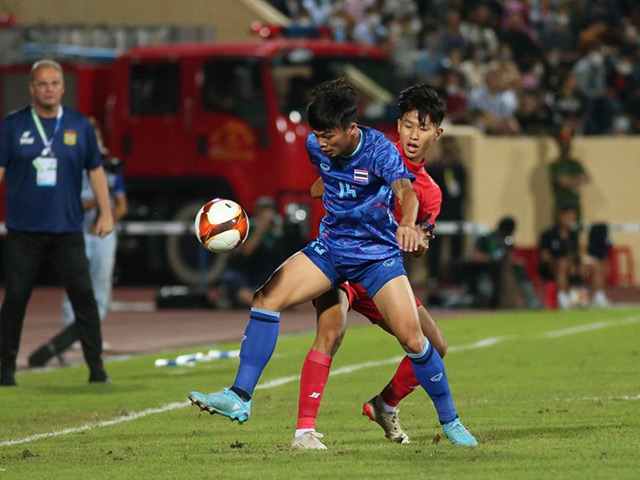 Trực tiếp bóng đá U23 Lào - U23 Thái Lan: Mở điểm may mắn (SEA Games 31)