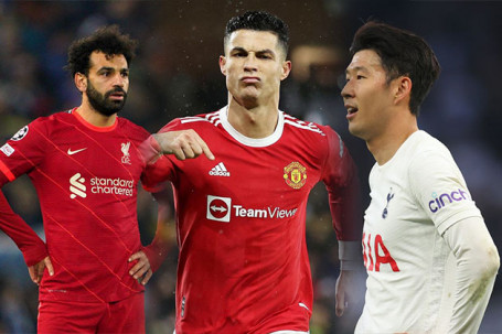 Kịch bản sốc Ronaldo - Salah và Son Heung Min đồng "Vua phá lưới Ngoại hạng Anh"