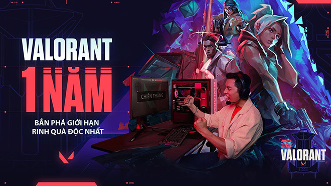 Valorant Việt Nam ra mắt bộ PC Gaming “thách thức giới hạn” nhân kỷ niệm một năm ra mắt tại Việt Nam - 1