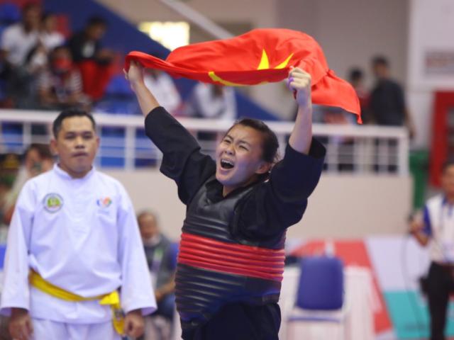 Cô gái dân tộc Thái vô địch thế giới, vỡ òa cảm xúc lần đầu có HCV SEA Games