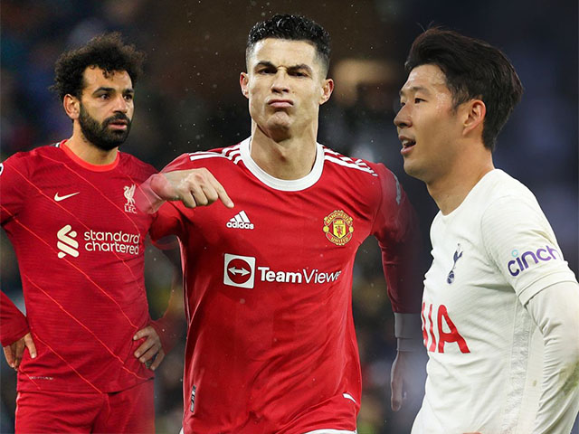 Kịch bản sốc Ronaldo - Salah và Son Heung Min đồng ”Vua phá lưới Ngoại hạng Anh”
