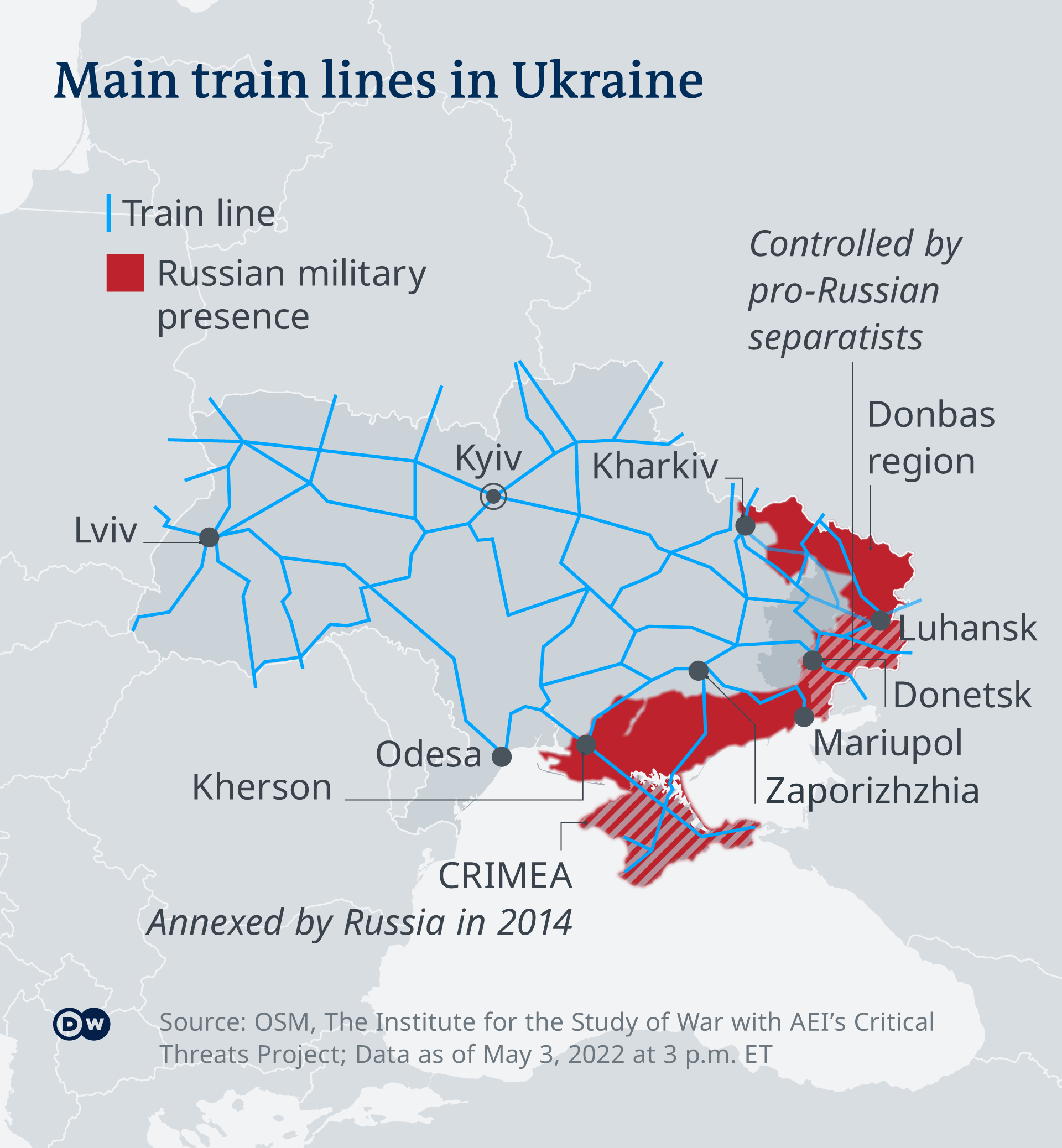Chiến dịch kháng cự Nga của Ukraine: Thành bại tại đường sắt? - 1