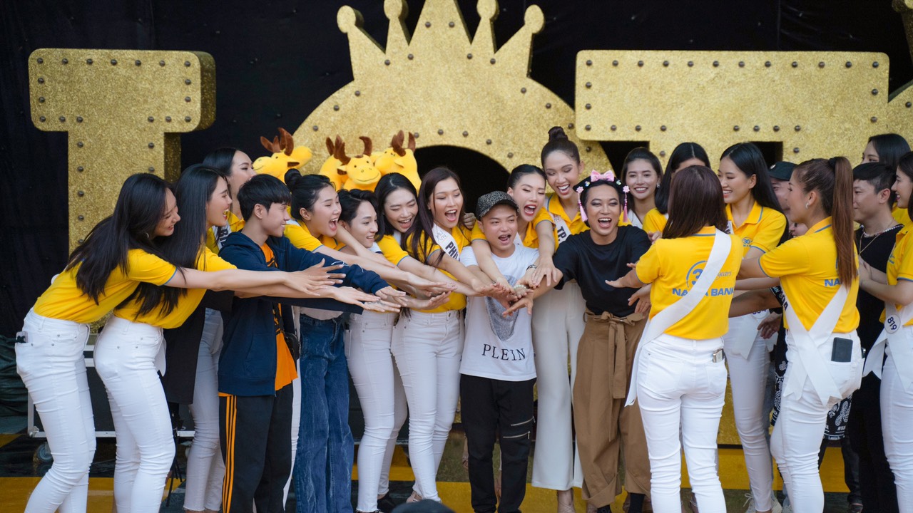 Top 58 thí sinh Hoa hậu Hoàn vũ Việt Nam chinh phục thử thách dự án cộng đồng nhận 200 triệu từ Nam A Bank - 2