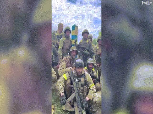 Thống đốc Kharkiv đăng video quân Ukraine ”tiến đến biên giới với Nga”