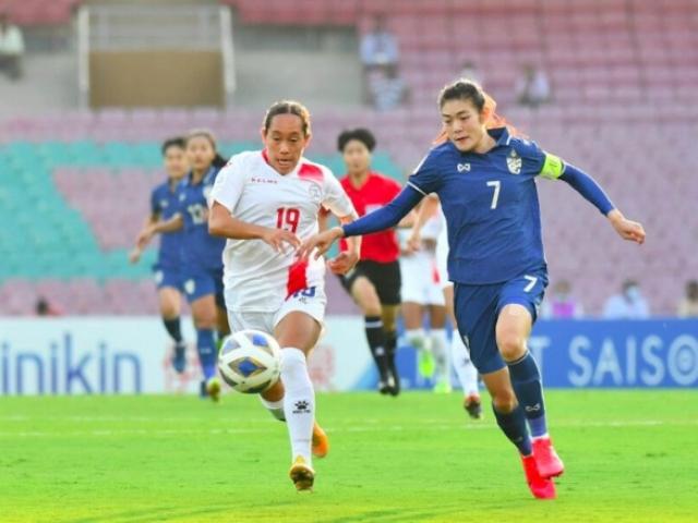 Trực tiếp bóng đá nữ Thái Lan - Philippines: Đôi công hấp dẫn (SEA Games 31)