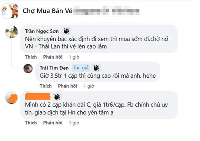 U23 Việt Nam chưa đá bán kết, vé chung kết đã “cháy”, “chợ vé online” nhộn nhịp - 2