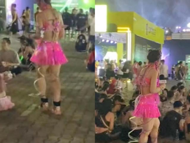 Phong cách của dàn hot girl tại lễ hội âm nhạc điện tử