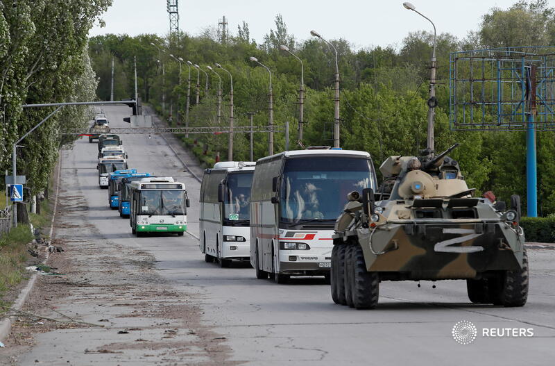 Nga công bố số lượng binh sĩ Ukraine đầu hàng ở Azovstal - 1