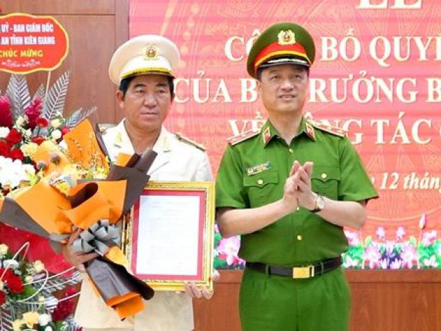 Đại tá Nguyễn Văn Hận giữ chức vụ Giám đốc Công an tỉnh Kiên Giang