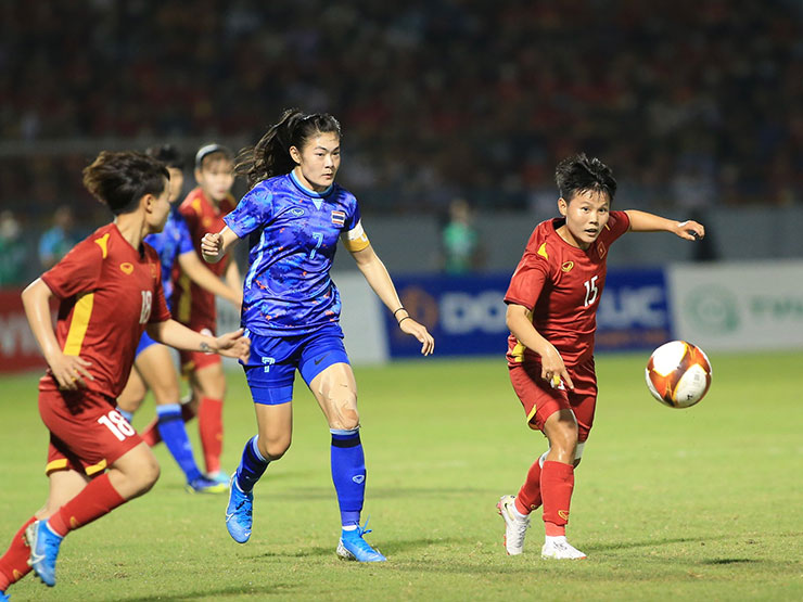 Trực tiếp bóng đá nữ Việt Nam - Thái Lan: Sức ép liên tục (CK SEA Games)
