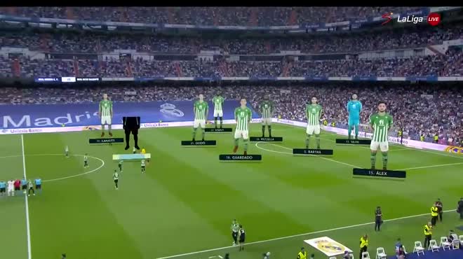 Video bóng đá Real Madrid - Real Betis: Huyền thoại lập kỷ lục, âu lo chờ đấu Liverpool (Vòng 38 La Liga)
