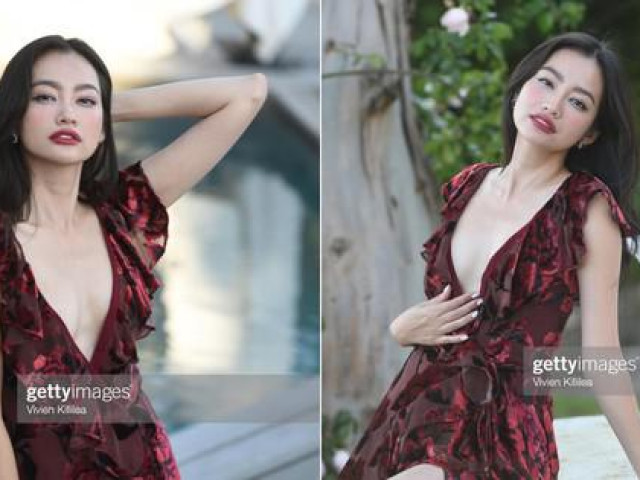 Hoa hậu Trúc Diễm diện váy xẻ vòng một nóng bỏng tại LHP Cannes 2022