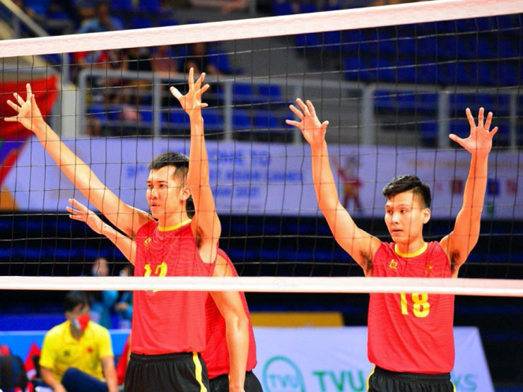 Trực tiếp bóng chuyền nam Việt Nam - Indonesia: Set 3 chóng vánh (CK SEA Games) (Kết thúc)