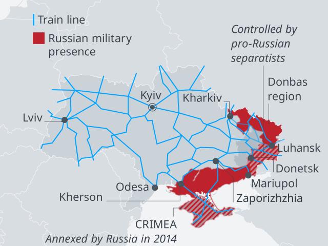 Chiến dịch kháng cự Nga của Ukraine: Thành bại tại đường sắt?