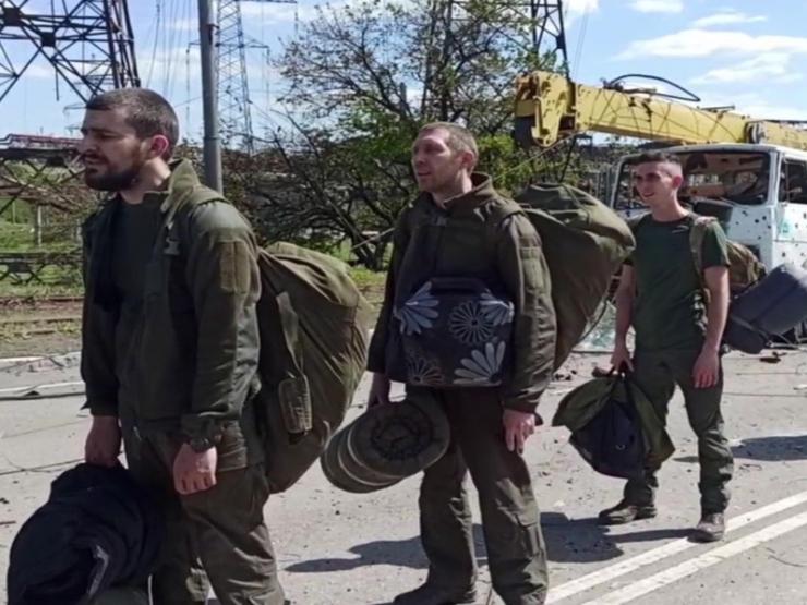 Nga nói về việc trao đổi tù bình Ukraine rời nhà máy Azovstal