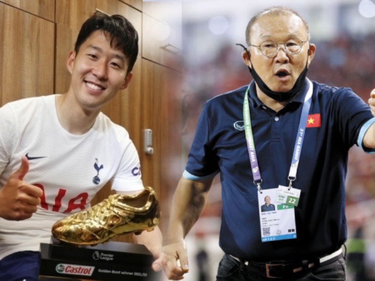 Son Heung Min đoạt Vua phá lưới Ngoại hạng Anh, chờ kỳ tích Quả bóng vàng 8 Thầy Park chúc mừng Son Heung Min sau kỳ tích Vua phá lưới Ngoại hạng Anh