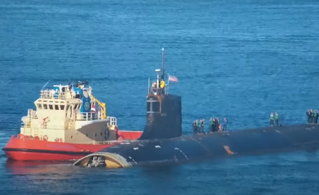 Mỹ công bố kết quả điều tra vụ tàu ngầm hạt nhân gặp nạn ở Biển Đông - 1