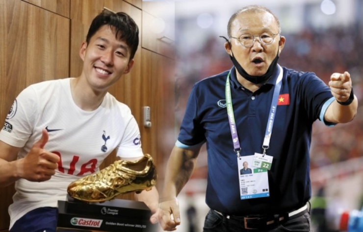 Thầy Park chúc mừng Son Heung Min sau kỳ tích Vua phá lưới Ngoại hạng Anh - 1