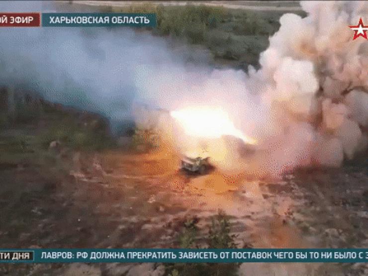 Nga tung video pháo phản lực phóng loạt “khạc lửa”, đối đầu pháo binh Ukraine ở Donbass