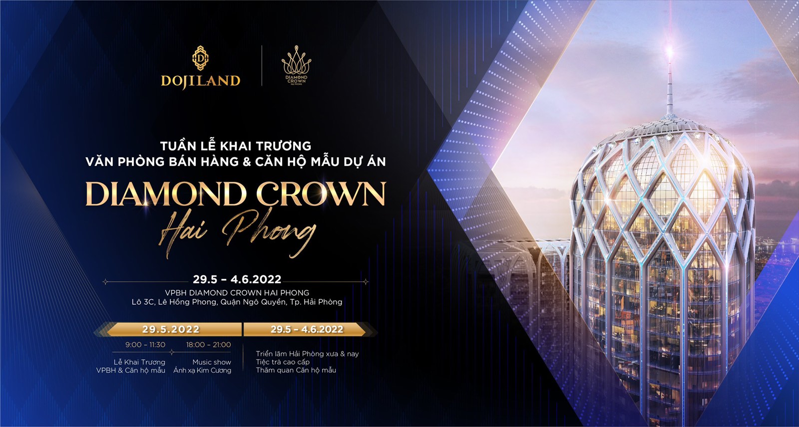 Tuần lễ khai trương văn phòng bán hàng & ra mắt căn hộ mẫu Diamond Crown Hai Phong - 2