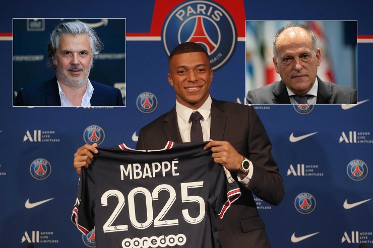 Biến căng vụ Mbappe lật kèo Real: &#34;Sếp&#34; Ligue 1 gửi thư vạch mặt chủ tịch La Liga - 1