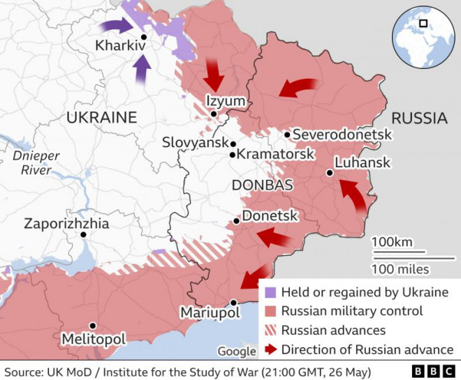 Ukraine cân nhắc rút quân khỏi tỉnh Lugansk - 1